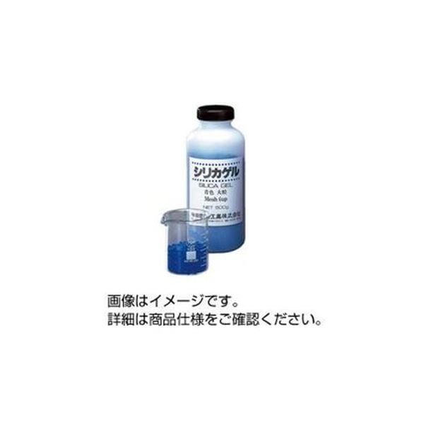 （まとめ）シリカゲル 中粒 500g（ポリ瓶入） 青 [x5セット]