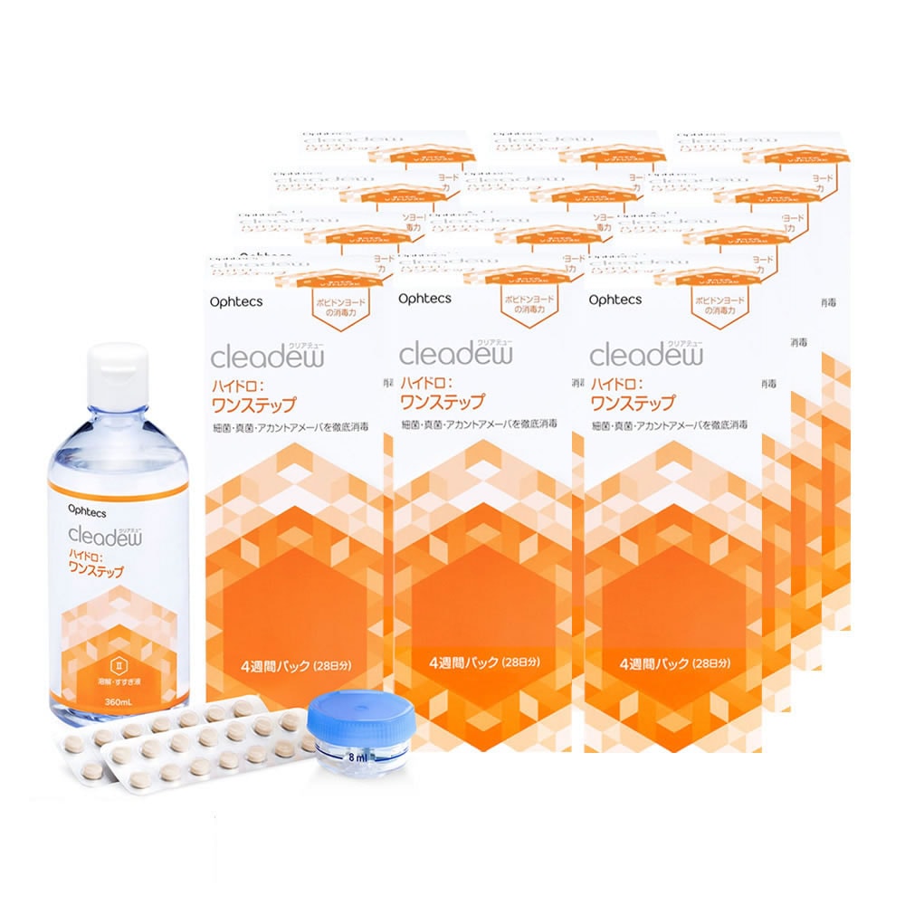 【12本】(360ml)クリアデュー ハイドロワンステップ 中和錠入り クリアデューファーストケア
