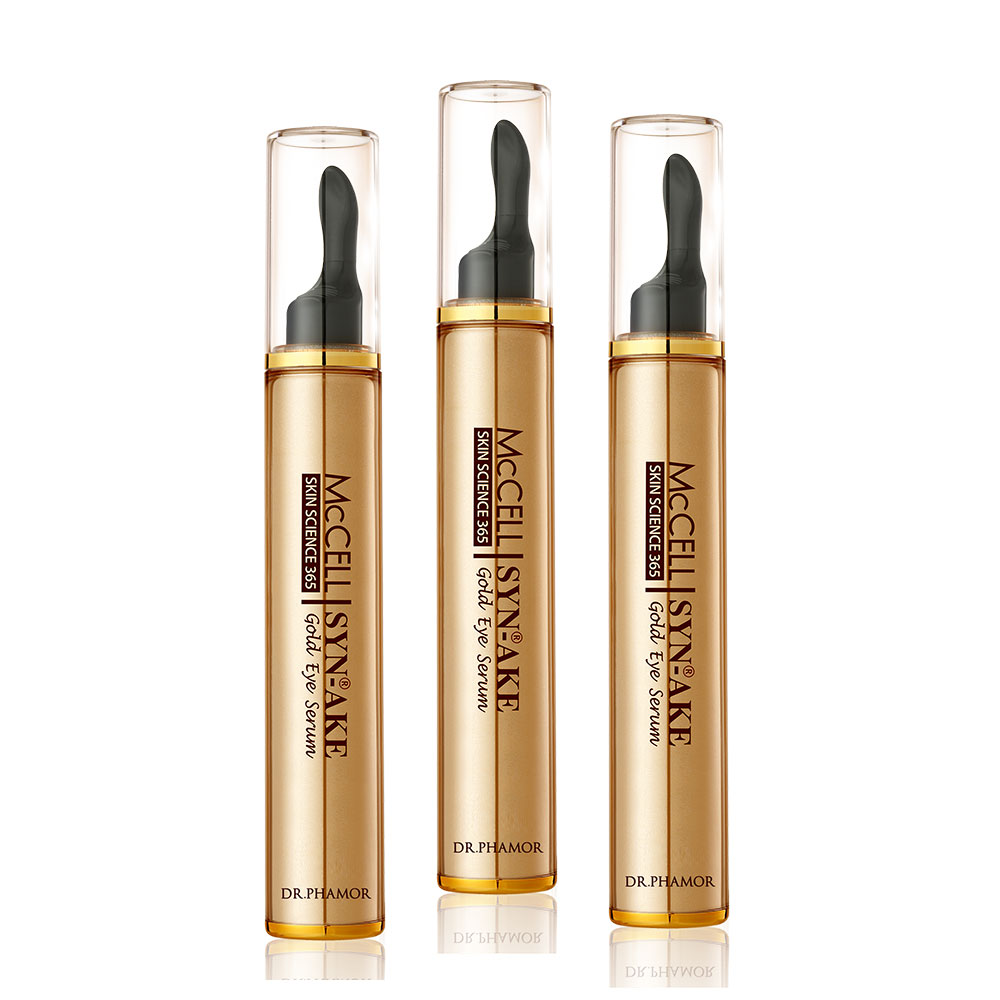 韓国コスメDR PHAMOR シンエイク ゴールドアイセラム3点セット