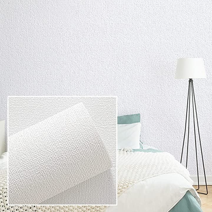壁紙シール クッション 防音シート 壁用 フォーム ウォールデコ おしゃれ 厚さ0.25cm 幅50cmx1000cm ホワイト( ホワイト/50x1000cm)