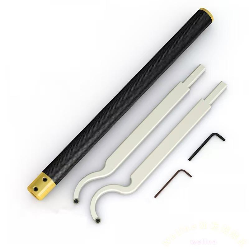 木工旋盤用 旋削工具 超硬インサートチップ 2点セット 木工バイト 旋盤用刃物 DIY大工道具 耐久カッター（Size:2 set）
