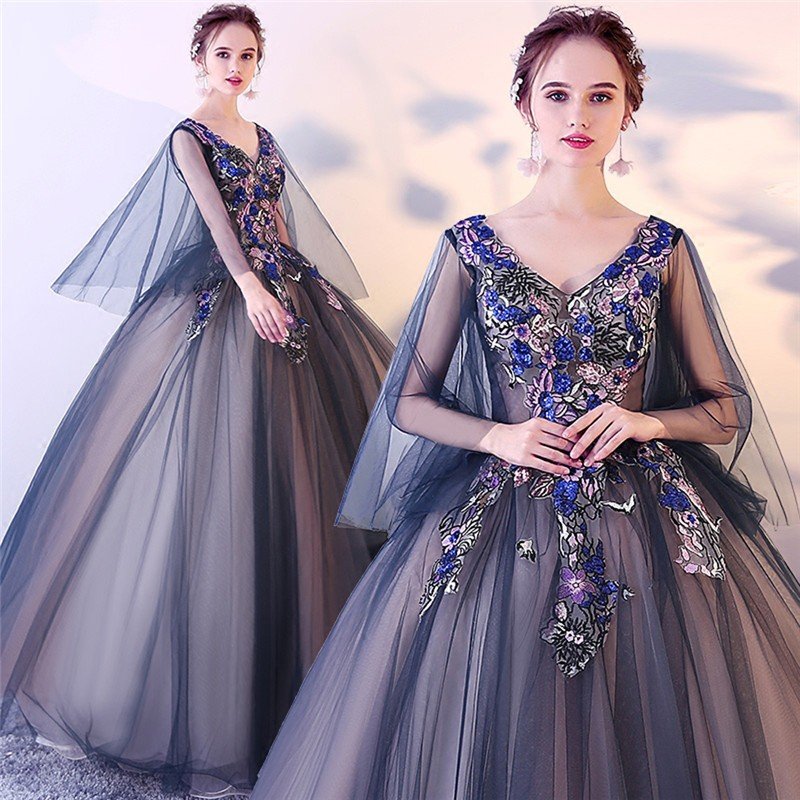 カラードレス ロングドレス二次会 パーティードレス 花嫁 ウェディングドレス コンサート 披露宴 結婚式 演奏会ステージ衣装 人気ドレス