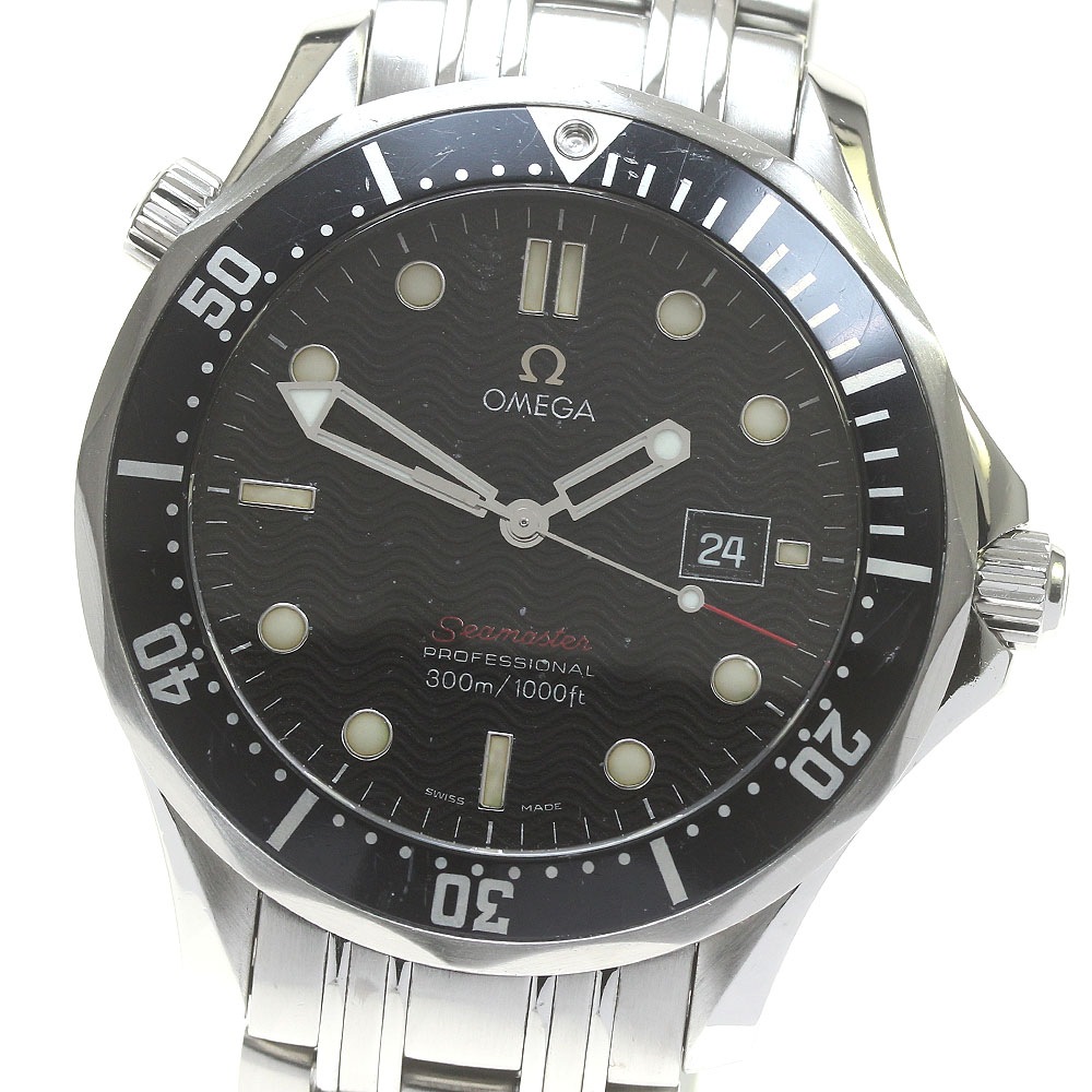 オメガ OMEGA 212.30.41.61.01.001 シーマスター300 デイト クォーツ メンズ _840118【中古】