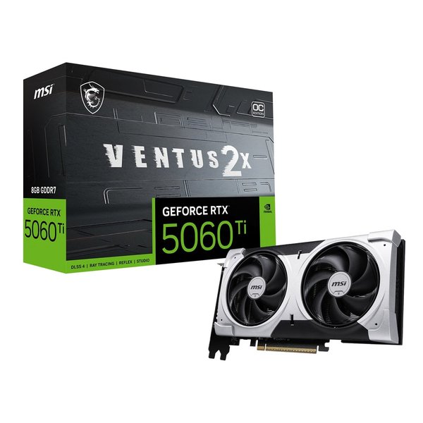 GeForce RTX 5060 Ti 8G VENTUS 2X OC PLUS グラフィックボード G506T-8V2CP