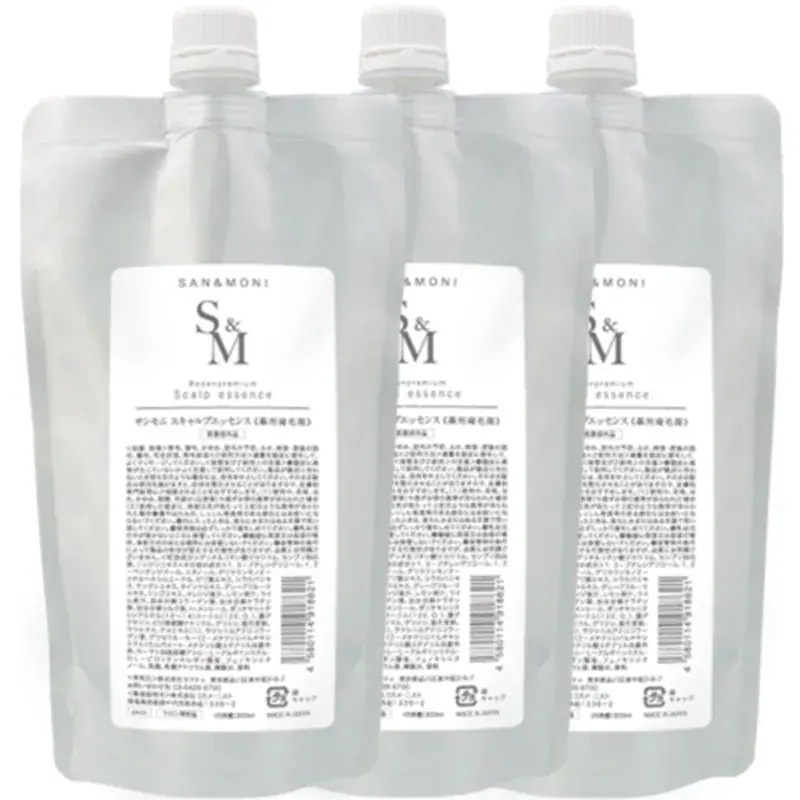 セフ ティ SAN＆MONII サンモニ スキャルプエッセンス 300mL ×3個 セット 詰め替え スカルプエッセンス