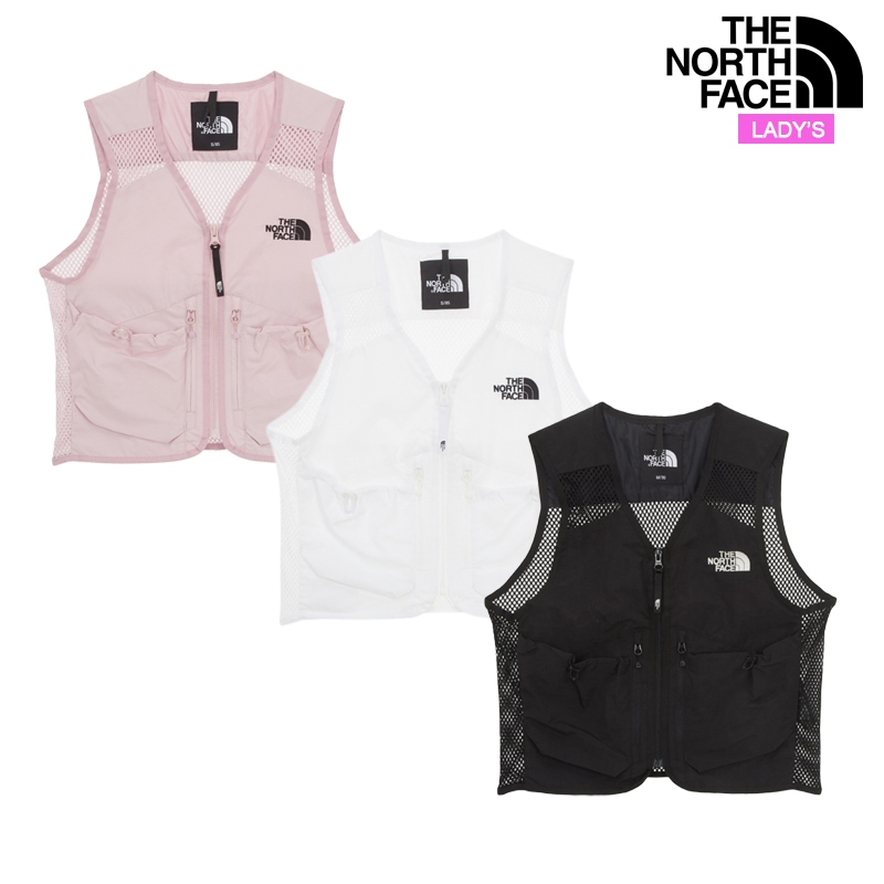 レディース ギア メッシュ ベスト NV5VR33 日常 デイリー カジュアル アウトドア スポーツ キャンプ 登山 レギュラーフィットポケット付き 涼しい 夏