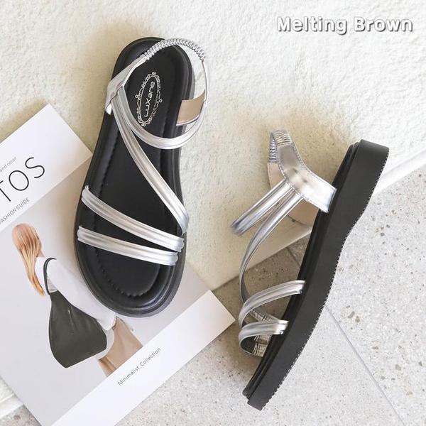 女性用ストラップサンダル 女性用バカンスサンダル S47