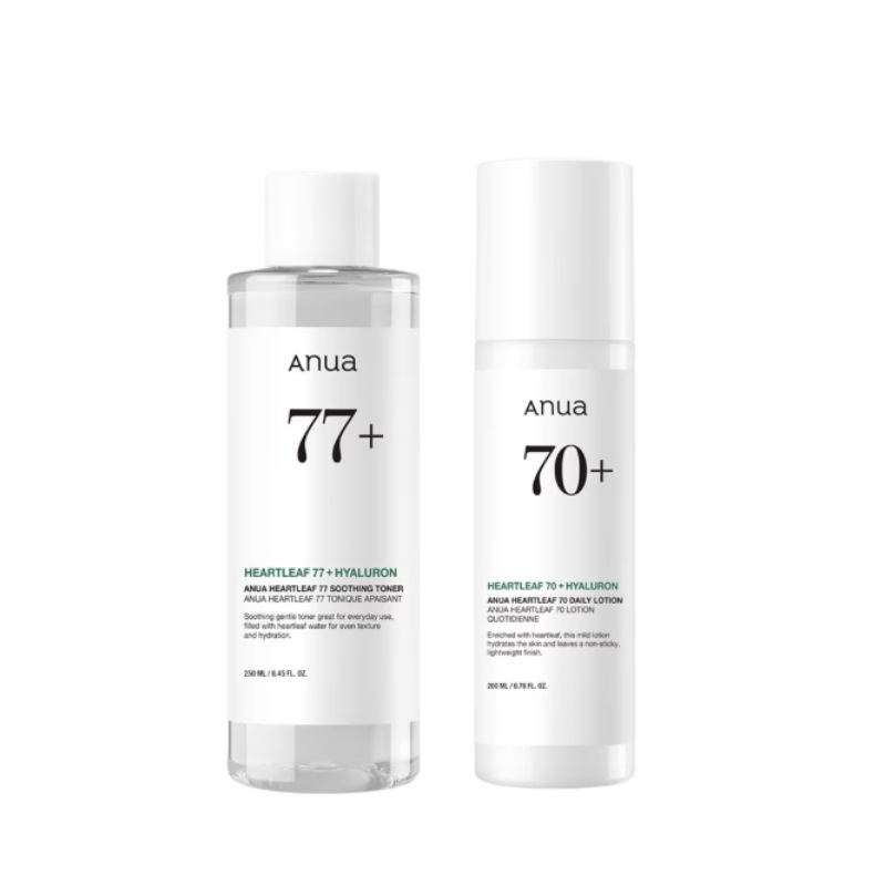 ドクダミ鎮静ルーチンセット(化粧水＋乳液)ドクダミ 保湿鎮静セット/ドクダミ 77トナー 250ml +ドクダミ 70ローション 200ml