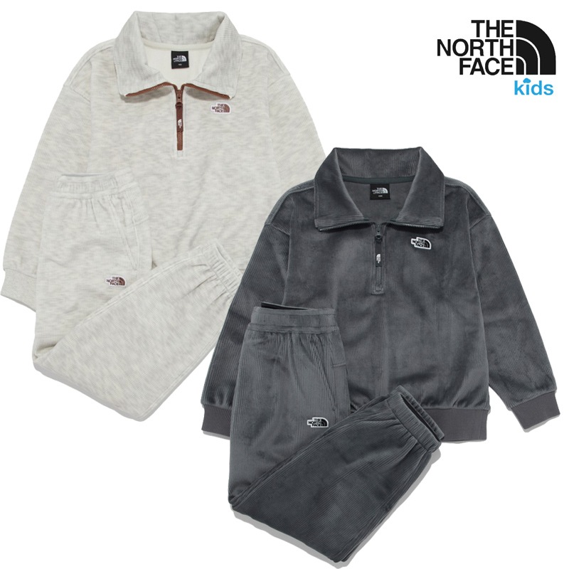 2点一括 NM5MR61 KS BUMPY SWEAT SET 25FW 新作 160大人もOK トレーナー ジョガーパンツ 秋冬キッズ服 デイリー用 通学 韓国コーデ コーデ提案 ソックス パーカー