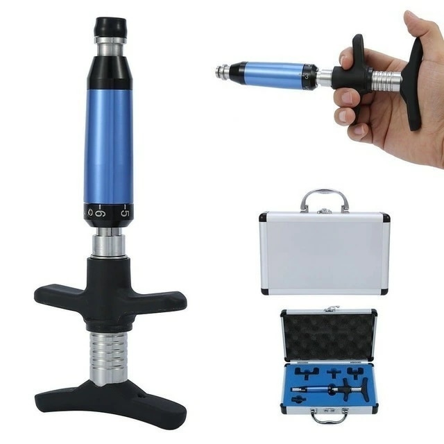 今がチャンスカイロプラクティックー 調整ツール 脊椎 インパルス アクティベーター 治療 矯正器具 ケース付き tbq155