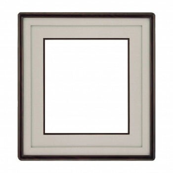 大額　色紙額　4800　色紙　コクタン色/グレー