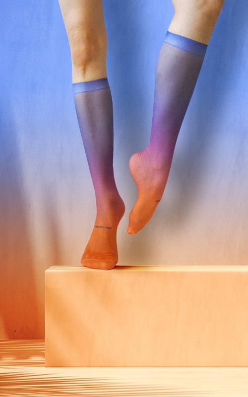 ピーチ&クリーム - 韓国プレミアムレッグウェア ニーソックス