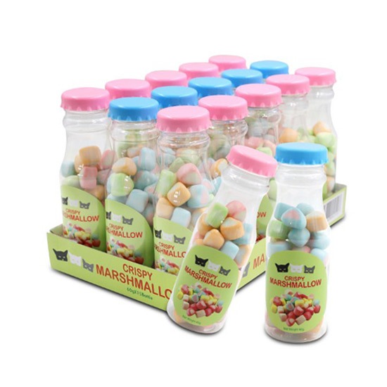 Qoo10 クリスピーマシュマロキャンディ 1セット 食品