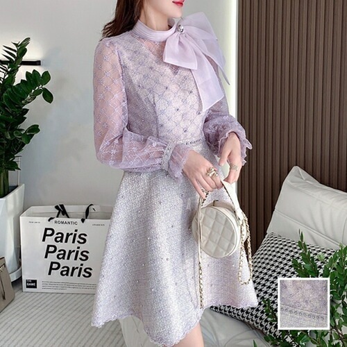 パーティードレス 結婚式 ワンピース ショート ミニ丈 オケージョン イブニング ドレス 韓国 ファッション レディース 春 夏 秋 ブライダル お呼ばれ コーデ 成人式 二次会 同窓会 20