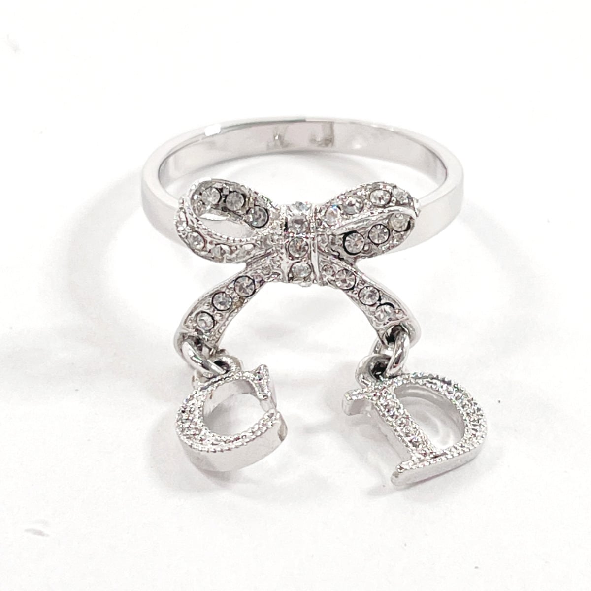 Christian Dior リング指輪 シルバー メタル 11.5号 レディース