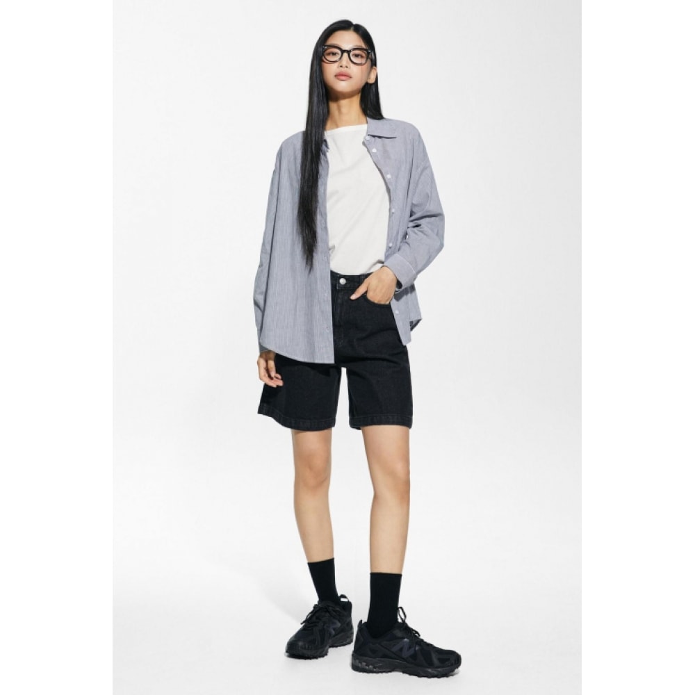 MIXO [2パック] ベーシックセミオーバーフィットシャツ_MIWYWE910A