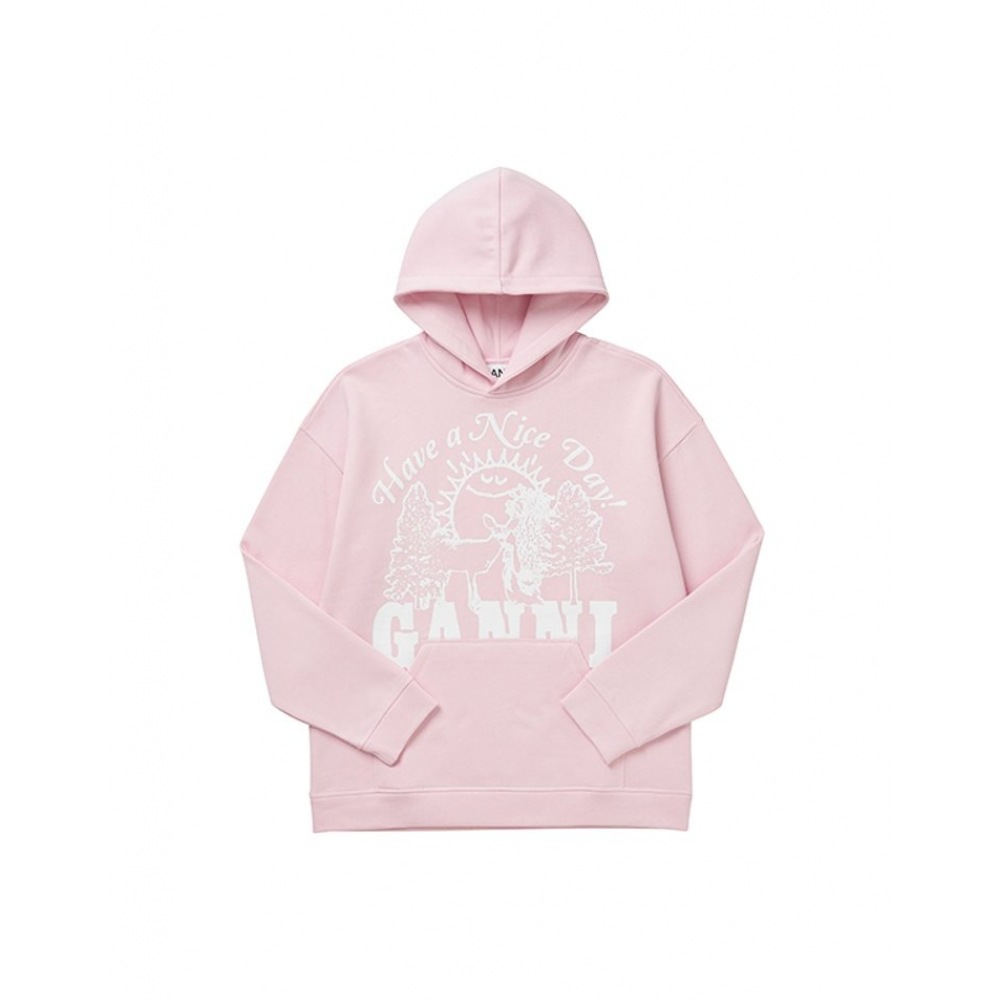 ガニパーカー T3653 872 バニーロゴレディースパーカー即日発送