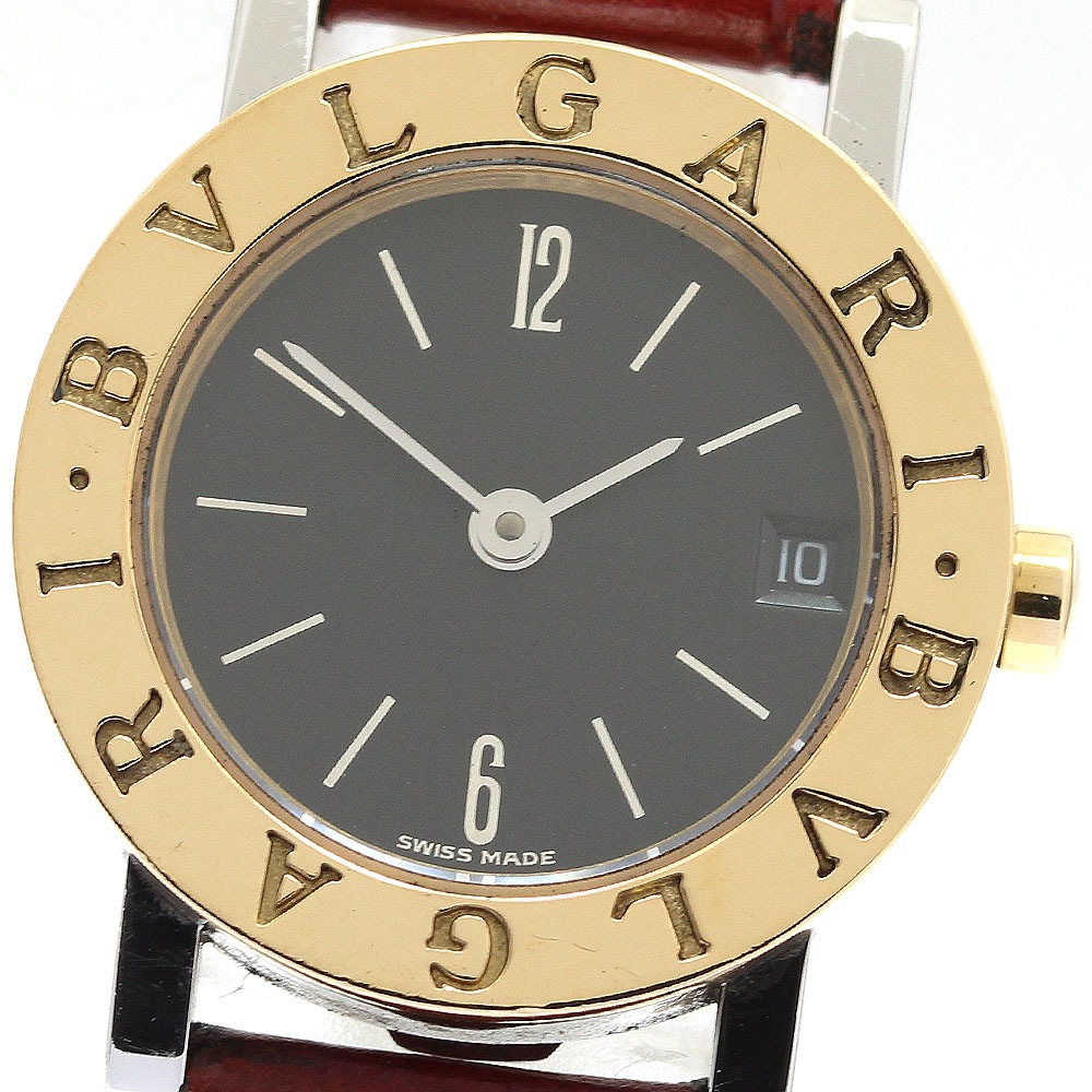 ブルガリ BVLGARI BB23SGLD ブルガリブルガリ K18YGベゼル クォーツ レディース _888854【中古】