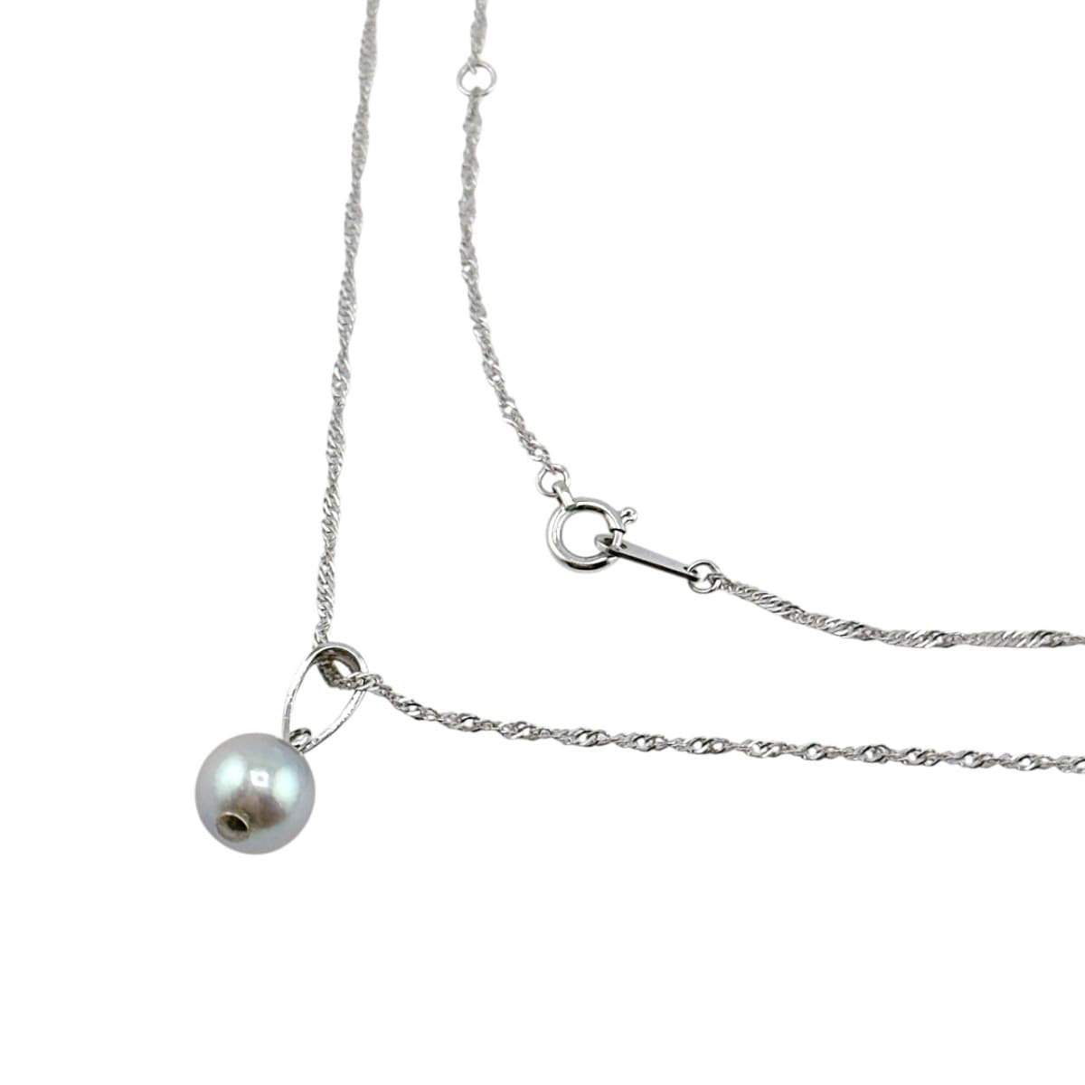 スクリューチェーン K14WG パール7mm シルバー