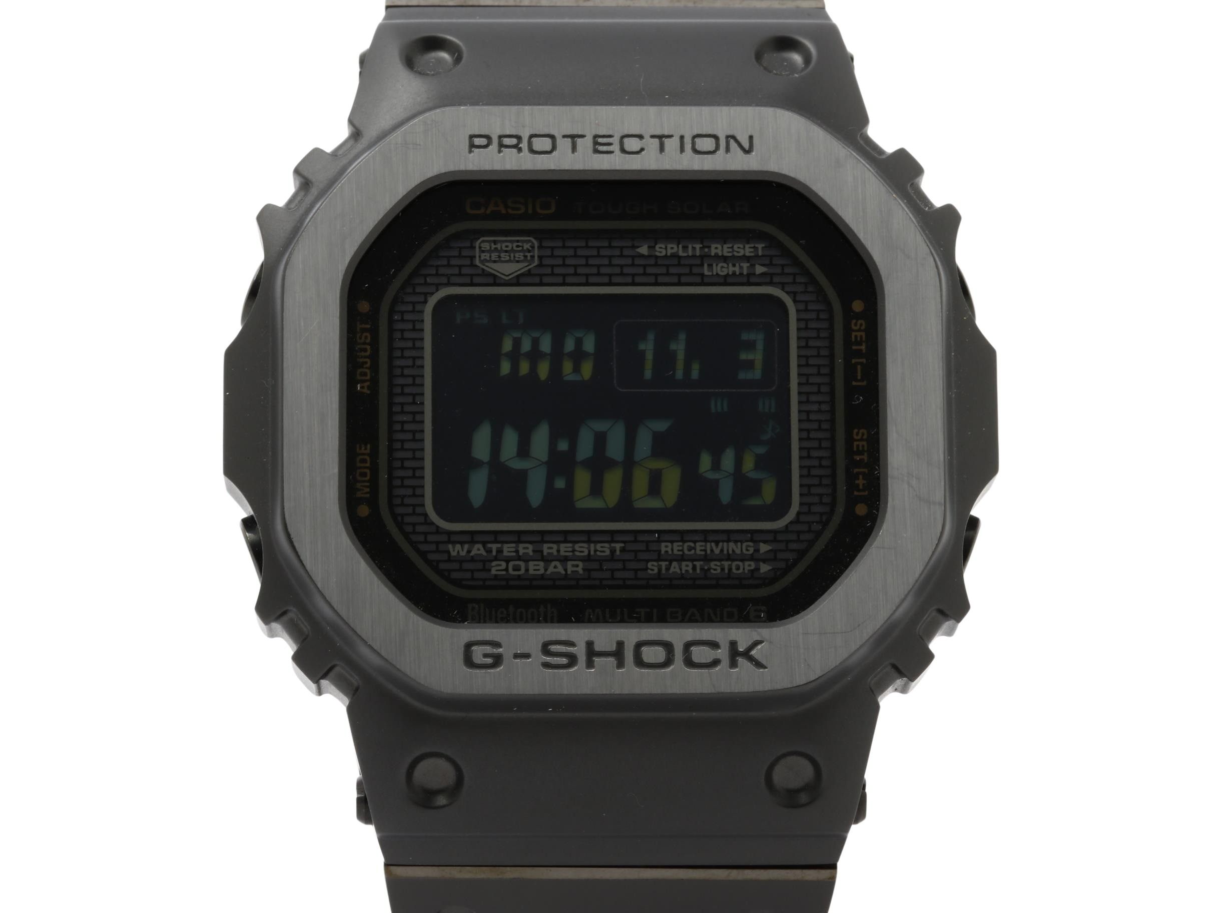 腕時計 G-SHOCK FULL METAL 5000 SERIES SS GMW-B5000MB-1JF マルチフィニッシュドブラック デジタル ブラック メンズ時計【本物保証】