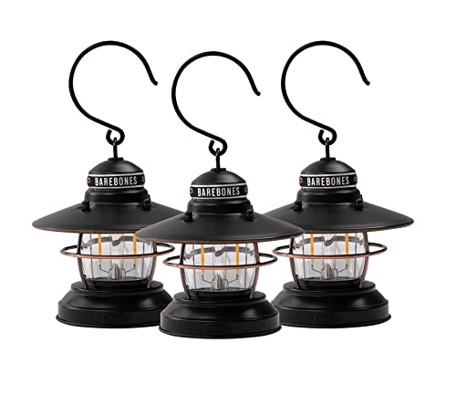 Mini Edison Lantern Antique Bronze 3個セット LIV-276 ミニエジソン ランタン ブロンズ