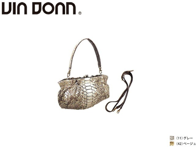 Viadoan ヴィアドアン ヘビ革 牛革 ハンドバッグ 4729 via45