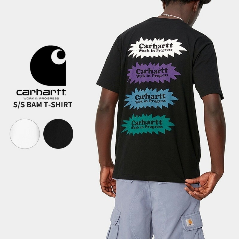 カーハート ダブリューアイピー 半袖 Tシャツ メンズ Carhartt WIP S S BAM T-SHIRT i033162 カットソー トップス tシャツ