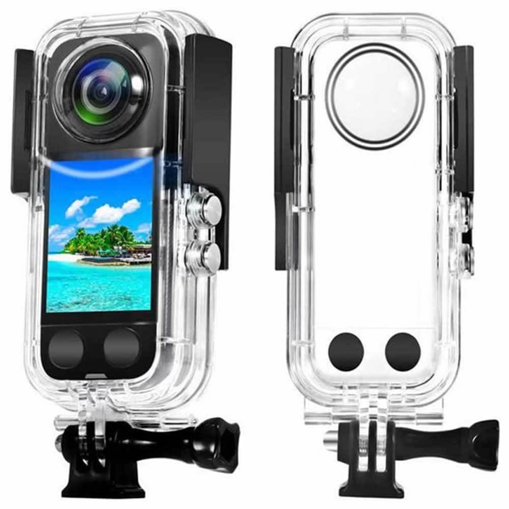 insta360 X3 対応 防水ハウジングケース ダイブハウジング 保護カバー 防水 防塵 保護ケース 水深30m 水中撮影用 【】