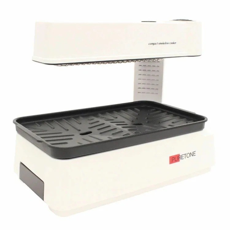 無煙調理器 ホットプレート 煙が出ない ダイヤル式コンパクト無煙調理器 HTG-375