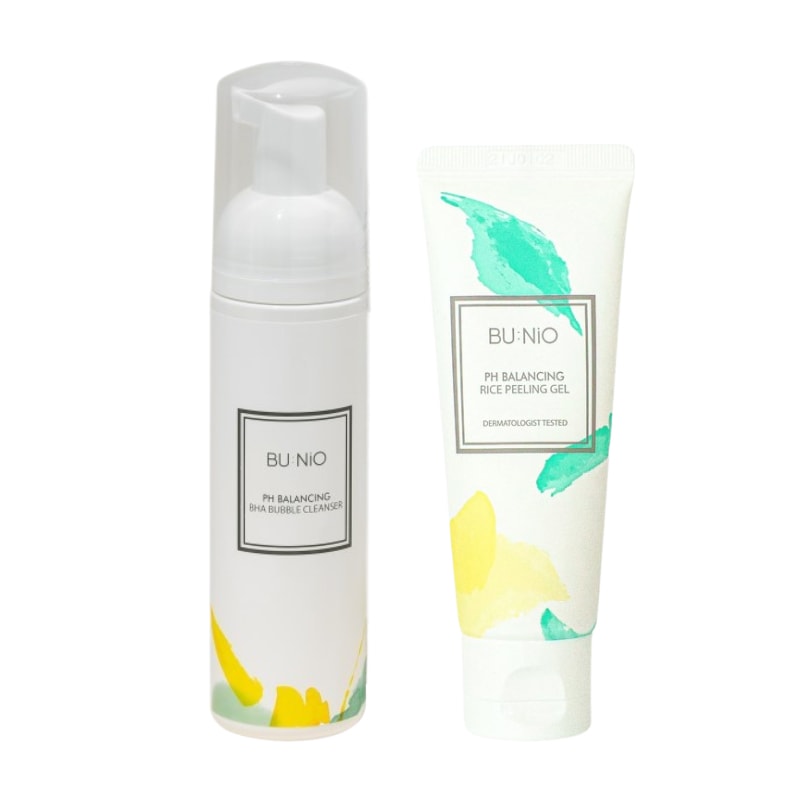 pHバランシングクレンジングデュオ（クレンザー200ml+ピーリングジェル120ml）低刺激クレンジング