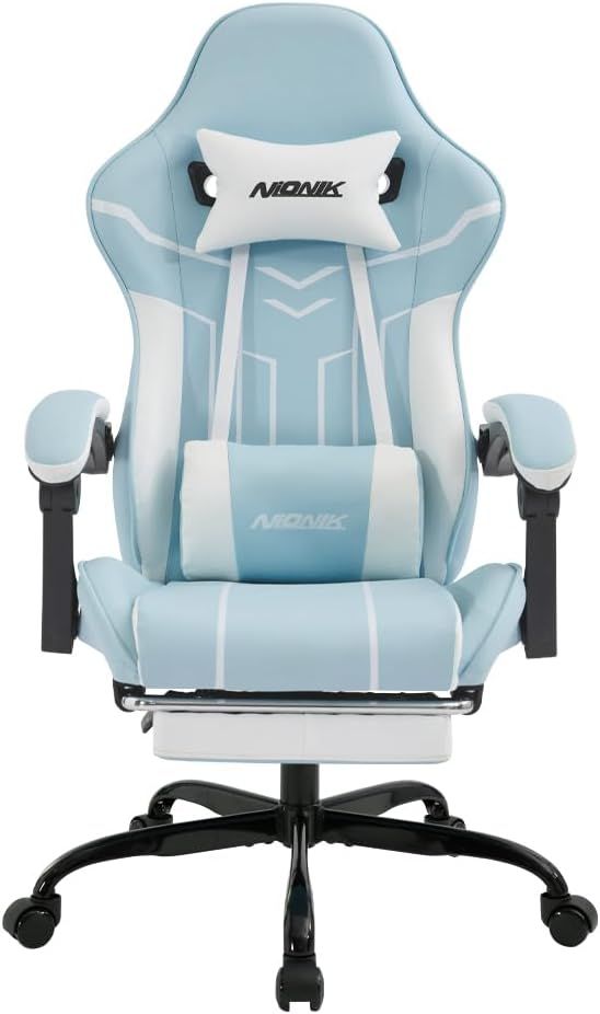 ゲーミングチェア オットマン付き 幅広座面 オフェスチェア 連動ひじ掛け ハイバック gaming chair ゲーム用 チェア 多機能 135リクライニング PCゲーミングチェア 静音キャスター