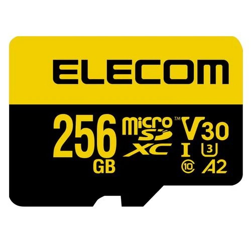 エレコム MF-HMS256GU13V3 高耐久 U3V30 microSDXC メモリカード 256GB