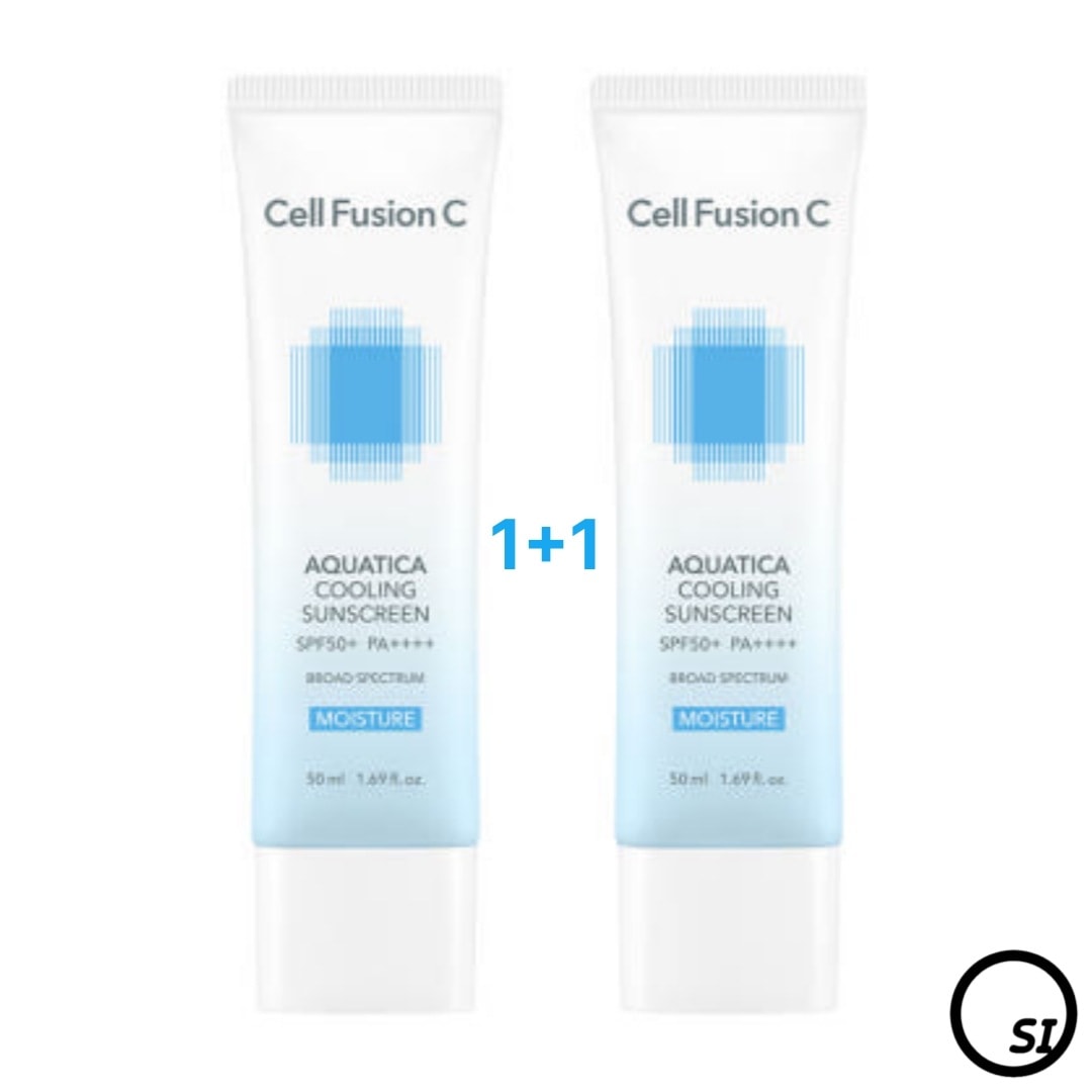 【1+1】アクアティカ クーリング サンスクリーン SPF50+PA++++ 50ml x 2個