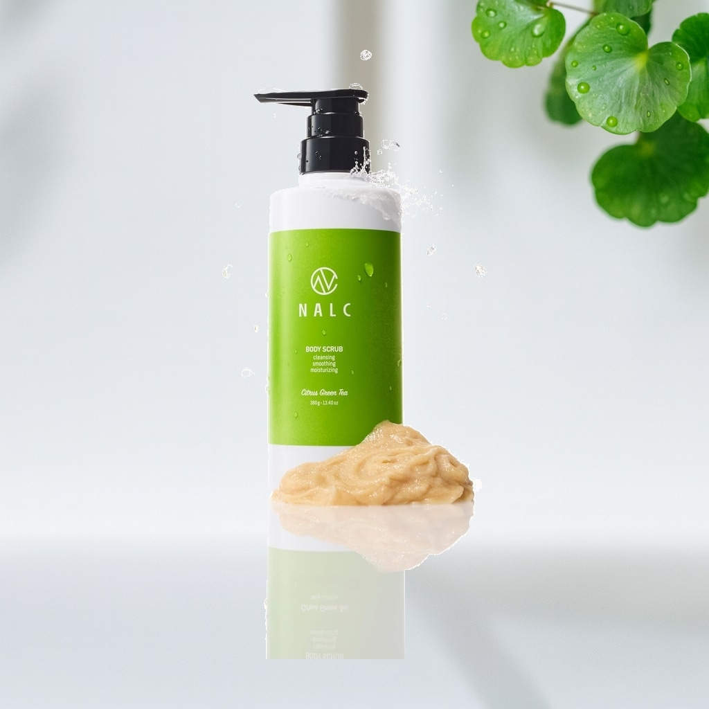 NALC ボディスクラブ かかとケア 角質取り スクラブ ボディ 黒ずみ おしり 敏感肌 保湿 シトラスグリーンティー 380g