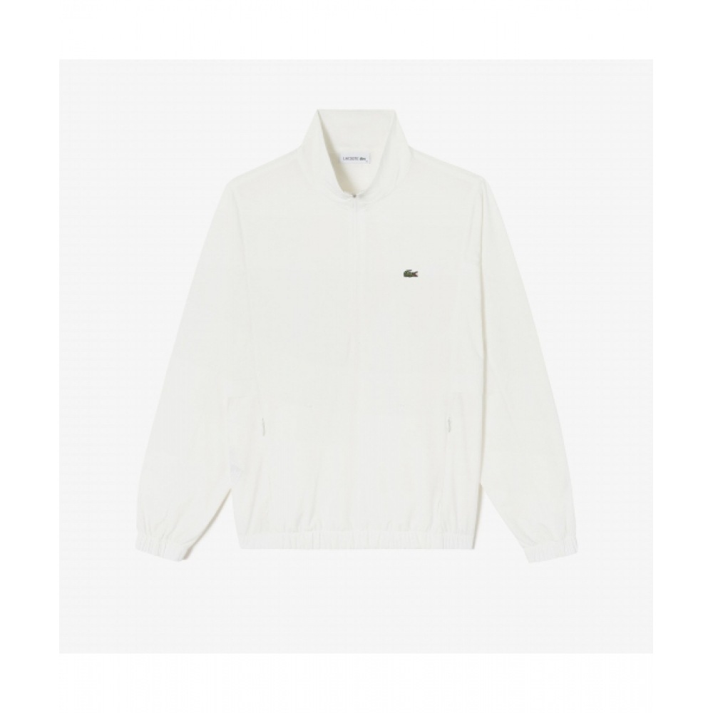 ラコステ女性用ウーブンアノラック [オフホワイト]