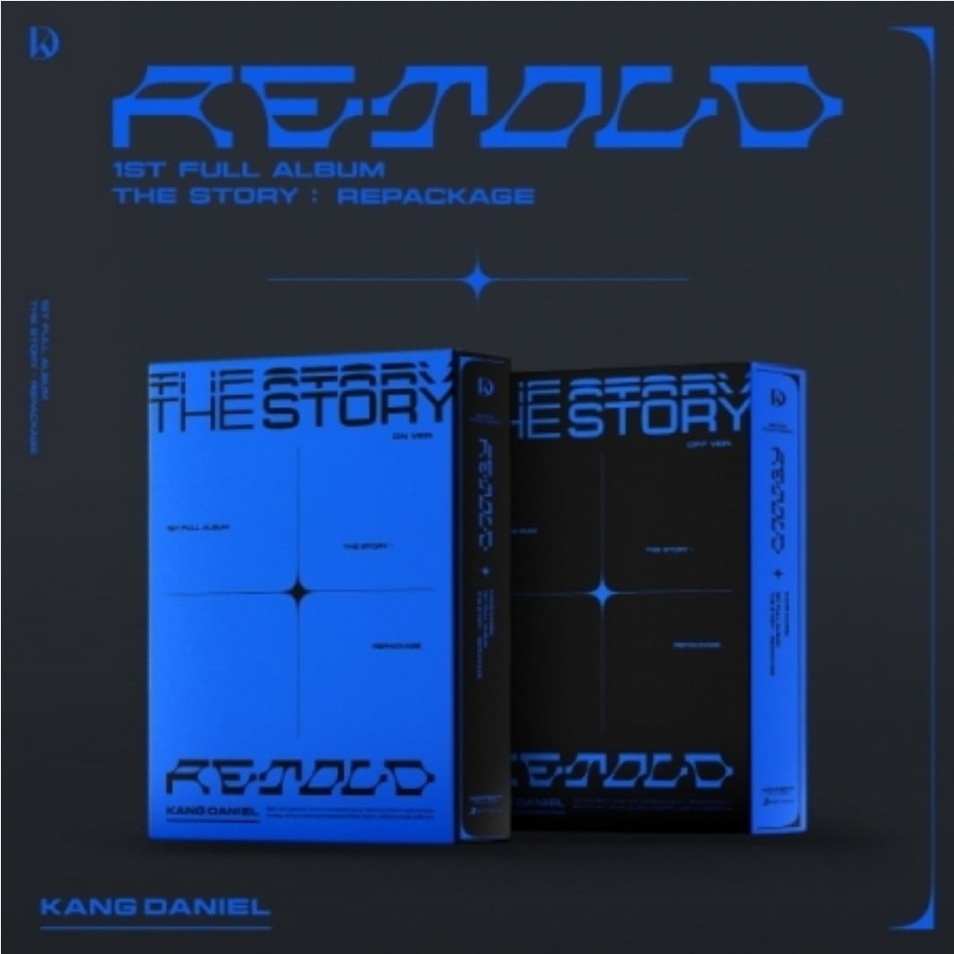 (2種セット) KANG DANIEL 1ST FULL ALBUM Repackage : Retold