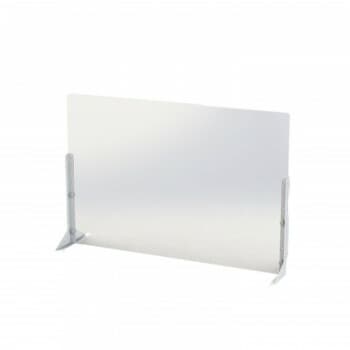 ナカバヤシ　アクリルパーティション　W900x600mm/クリア　PTS-AC9060CR