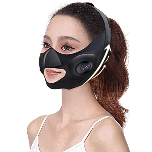 EMS 美顔器 フェイスベルト サウナマスク V顔 自宅エステ V顔ベルト USB充電式 男女共有