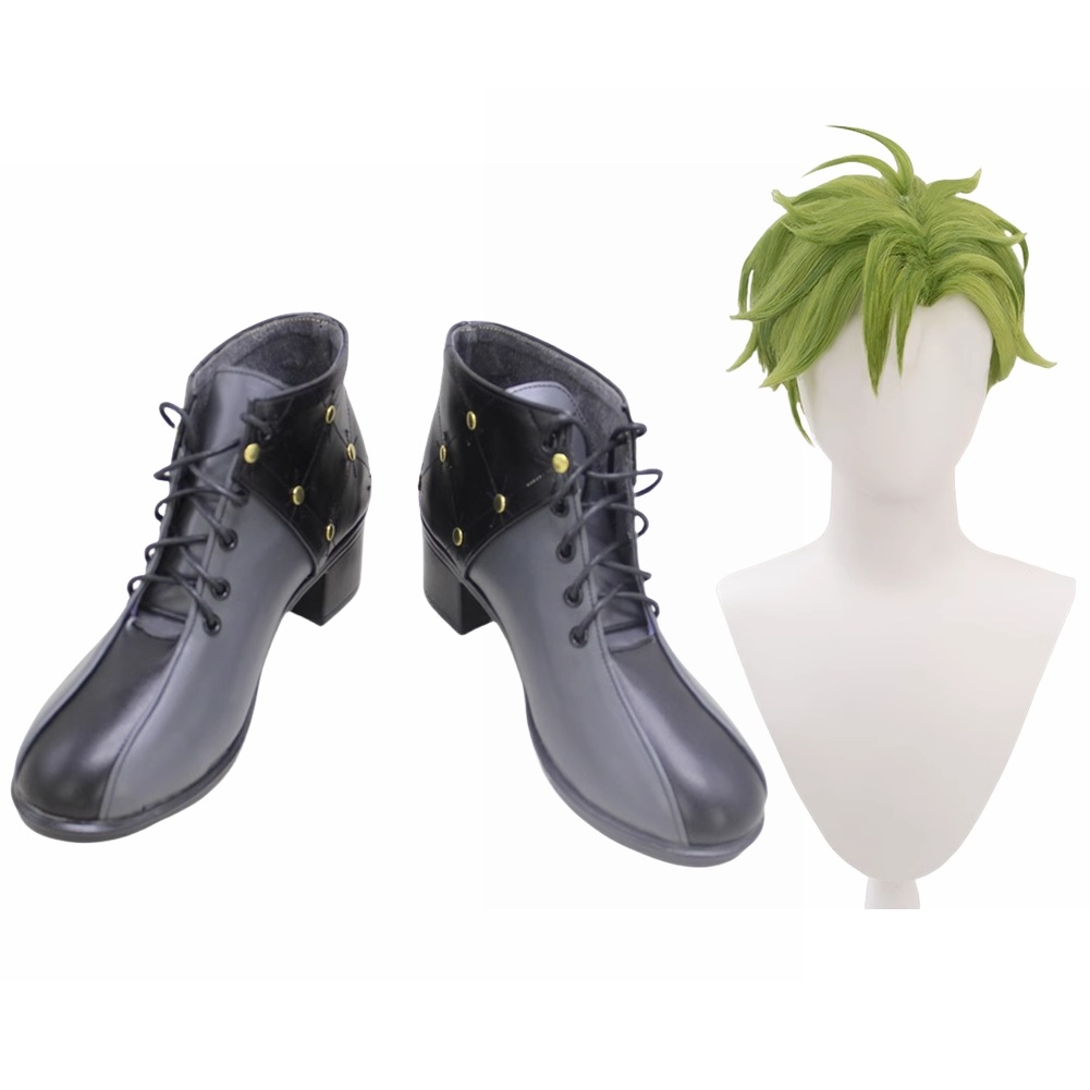 オリビン コスプレ靴 ブーツ ウィッグ付き コスプレ 演出服 アニメ 祭り ハロウィン クリスマス 学園祭 文化祭 仮装