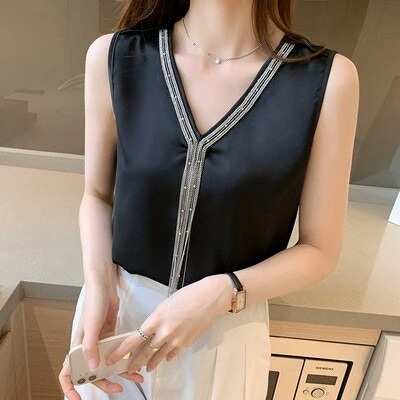 今っぽシアーシャツ 長袖 ブラウス シアーシャツ クルーネックトップス ン素材トップス お肌に優しい サテンシャツ 日韓 修身 ストライプシャツ でも着れる サマーニ 今っぽシア レディース