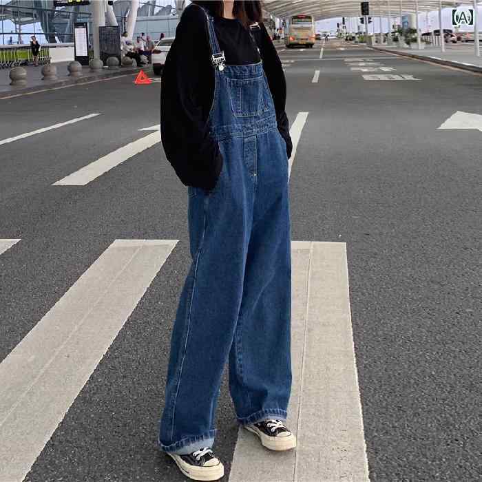 マタニティパンツ ジーンズ オーバーオール カジュアル ゆったり 快適 春秋 レディース 妊婦