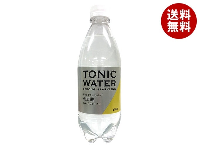 友桝飲料 トニックウォーター 500mlPET＊24本入＊(2ケース)