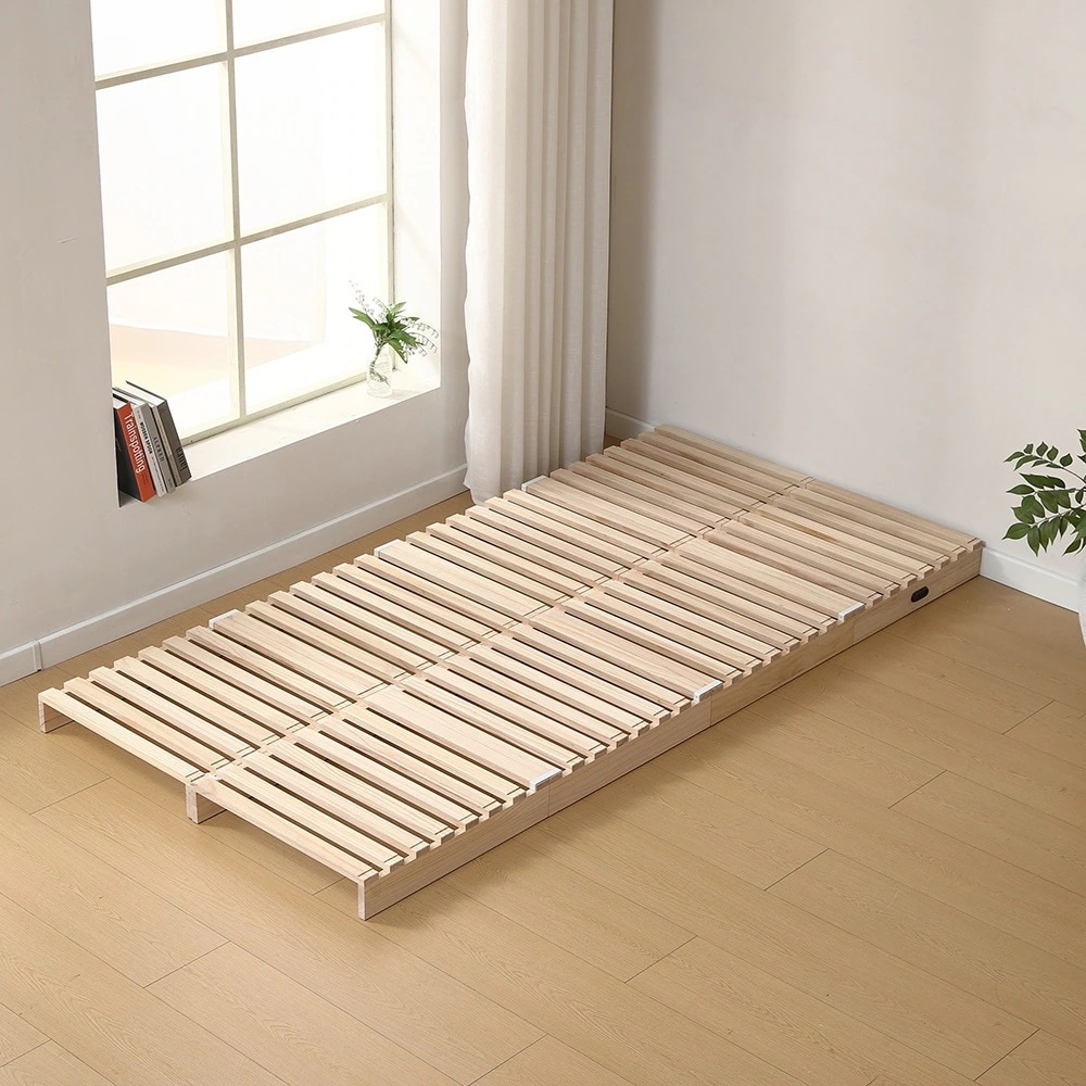 【国内即日発送】パレットベッド 8枚セット すのこベッド コンセント付き 天然パイン材 ローベッド 50*50cm 組み換え自由 木製 天然木 軽量 ベッド パレット ロータイプ ベッドフレーム