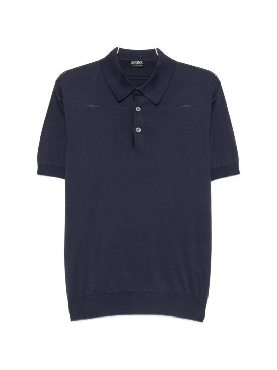 ERMENEGILDO ZEGNA Men Polo Shirts UHC90A3C32 B07 Blue