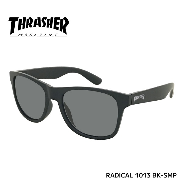【即納】 正規品 THRASHER スラッシャー 偏光レンズ RADICAL ラディカル 1013 BK-SMP