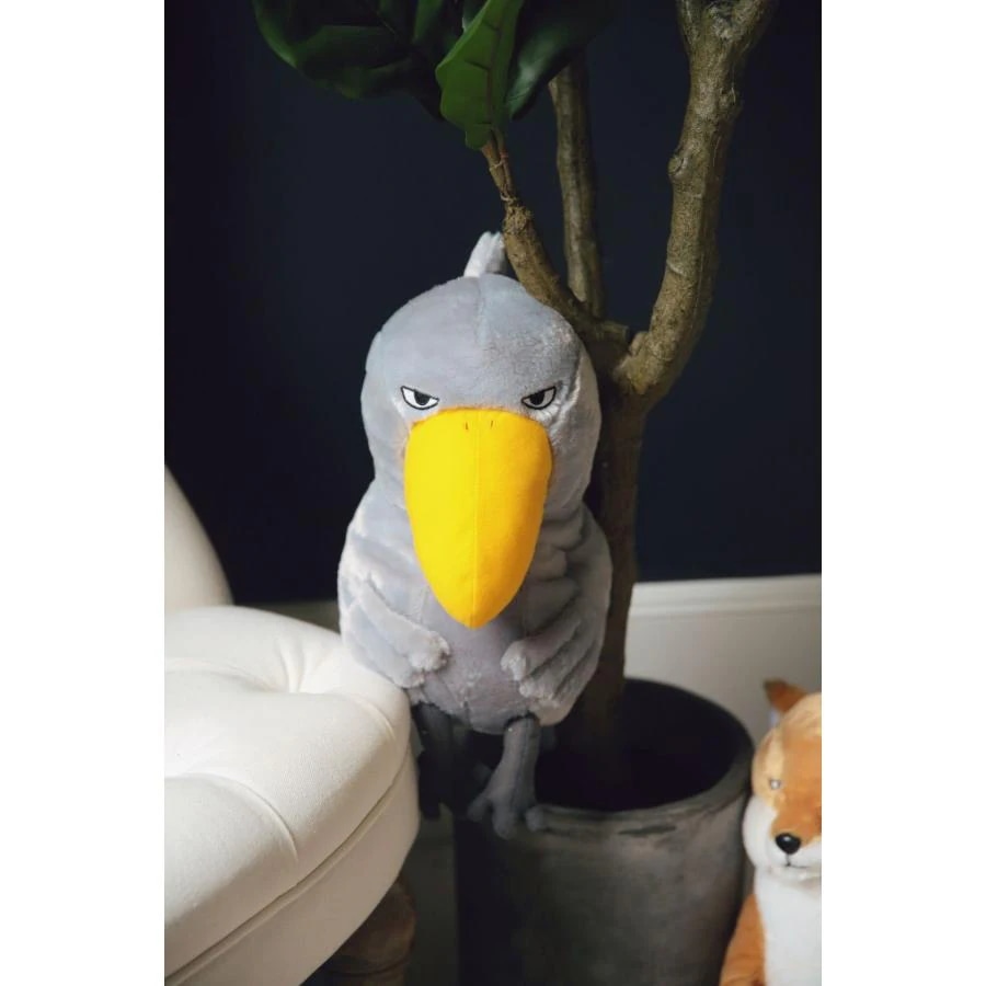 Qoo10] ぬいぐるみ ハシビロコウ 鳥ぬいぐるみ