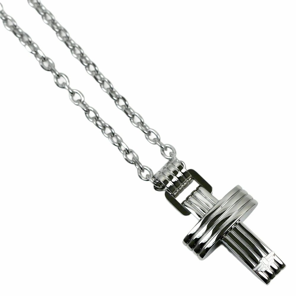 [訳ありアウトレット(箱に難あり)] ポリス ネックレス ペンダント メンズ クロス シルバー ステンレス アクセサリー POLICE PEAGN2211512