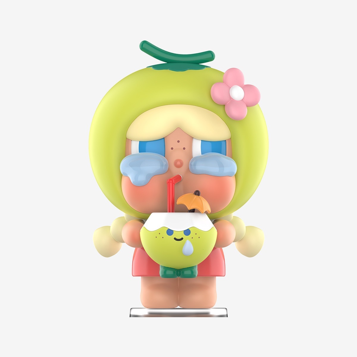 公式正規品POP MART Crybaby Coconut フィギュア グリーン ガールズ シリーズ ガチャポン ブラインドボックス フィギュアモデル サプライズギフト