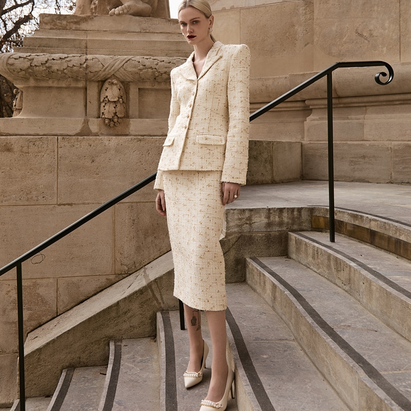 TP9156 ジャケット スカート セットアップ 59,970円