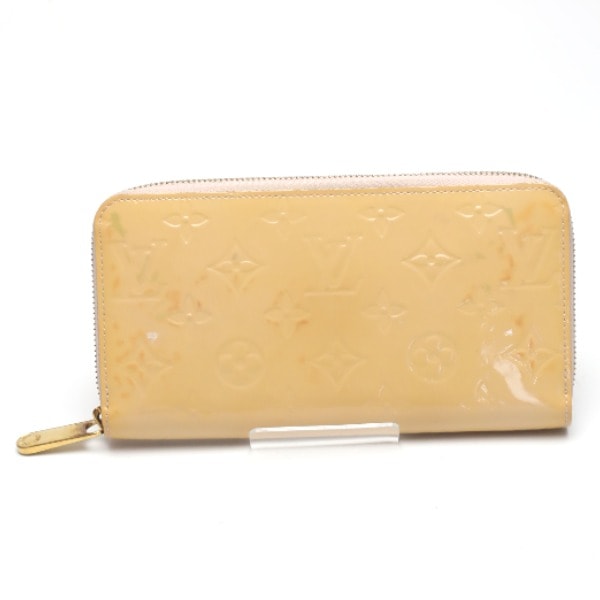 M90076 ジッピーウォレット ヴェルニ ラウンドファスナー ローズアンジェリーク